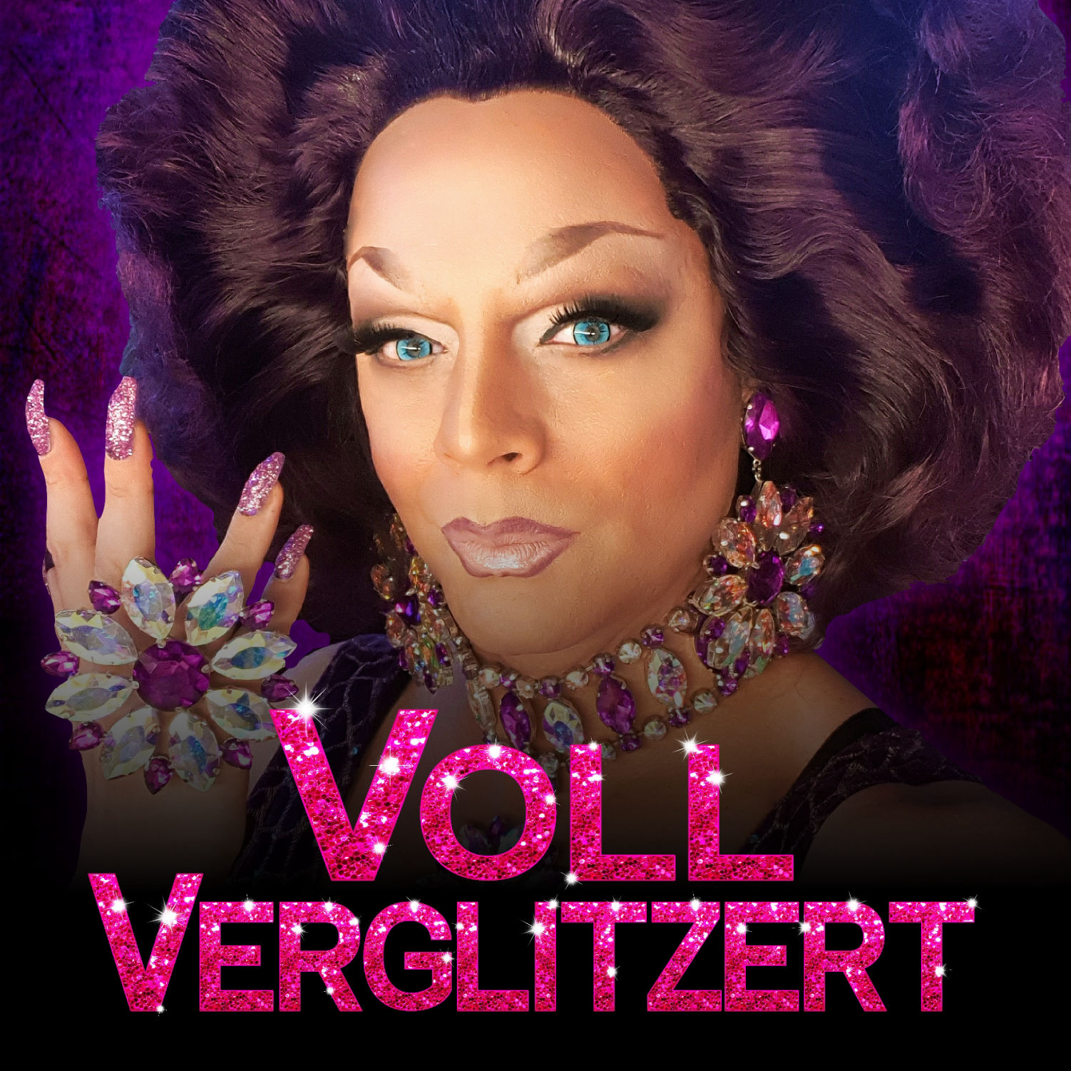 Voll verglitzert